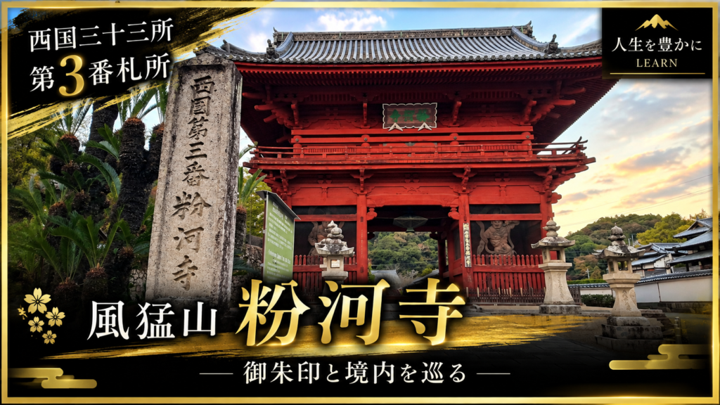 西国三十三所第3番札所・風猛山粉河寺の大門