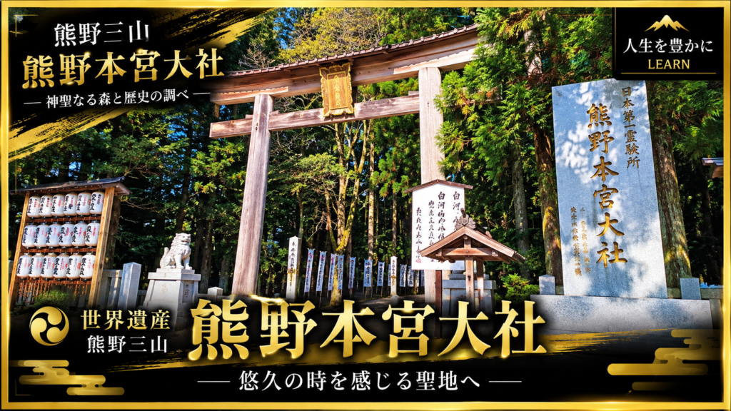 熊野本宮大社｜熊野三山・世界遺産の神社